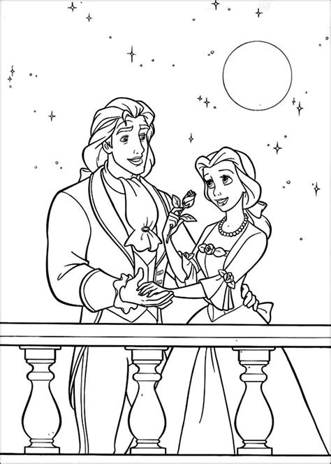 beauty   beast coloring pages  kids  beauty   beast
