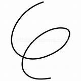 Loops Scribble Curl sketch template