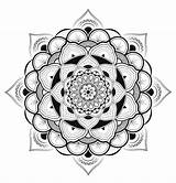 Mandala Mandalas Coloriage Sehr Schwierige Géant Gratuits Colorier Hindu Ausmalbilder Besuchen sketch template