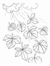 Coloring Leaves Pages Leaf Kids Blaadjes Fun Kleurplaten sketch template