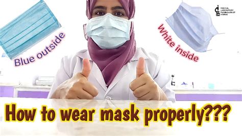 wear mask correctlysurgical mask correct wearing methodcolored