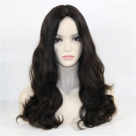 eversilky human hair kosher wig jewish wig with silk base soft virgin