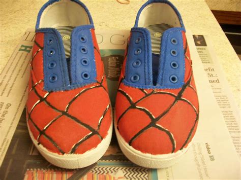 spiderman shoes   cclelouchfan  deviantart