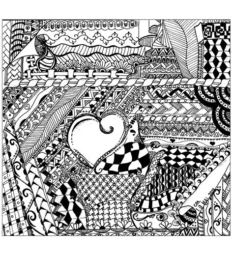 zentangle  cathym  zentangle adult coloring pages
