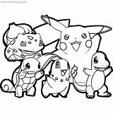 Pikachu Coloring Pokemon Pages Friends Mega Printable Xcolorings 110k Resolution Info Type  Size Jpeg sketch template