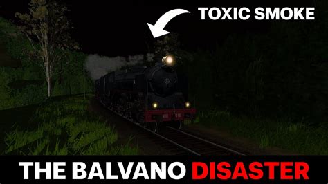 balvano disaster balvano train accident reconstruction youtube