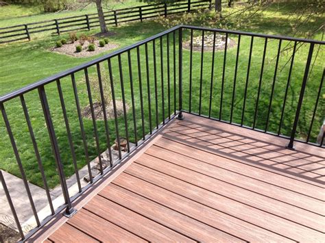 home depot deck railing systems   outdoor stair railing patio