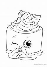 Coloring Pages Cheese Shopkins Louise Draw Kids Drawing Printable Getdrawings sketch template