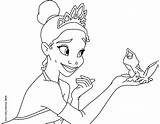Coloring Princess Frog Pages Tiana Lottie Disney Printable Comments Coloringhome Popular sketch template