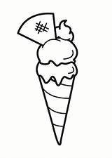 Gelato Stampare sketch template