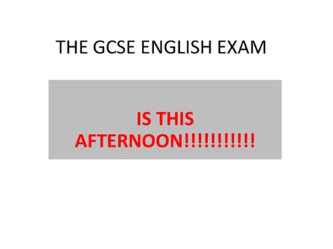 aqa gcse english revision teaching resources
