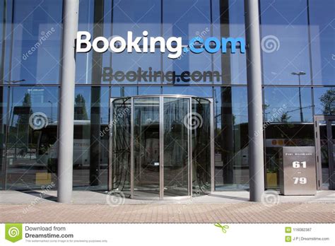 office  bookingcom   netherlands editorial photography image  vacation sign