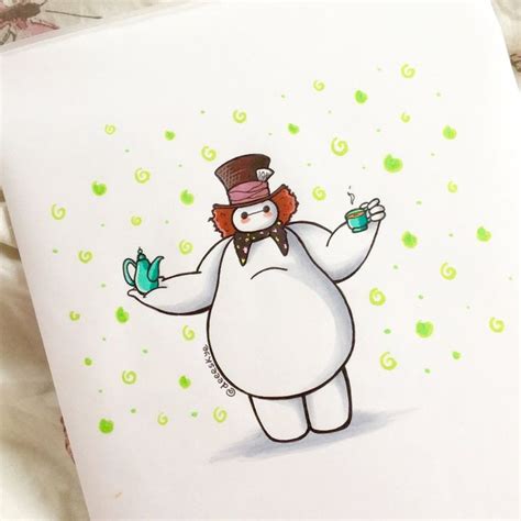 Big Hero 6 S Baymax Reimagined As Every Disney Character Is The Cutest