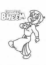 Bheem Coloring Chota Pages Chhota Kid Parentune Worksheets Printable Kids sketch template