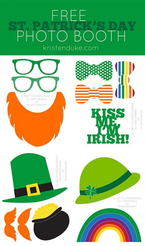 st patricks day decorations printable printable word searches