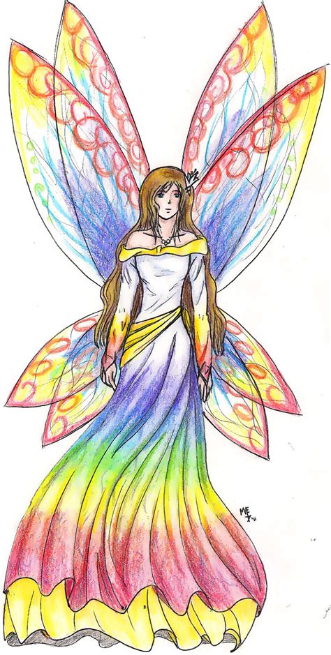 rainbow fairy  moemoe  deviantart