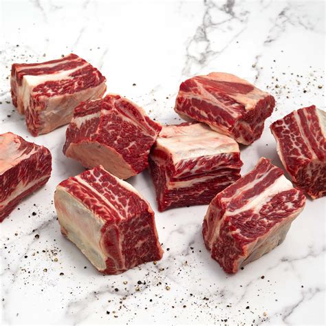 usda choice bone  beef chuck short ribs english style wild fork foods