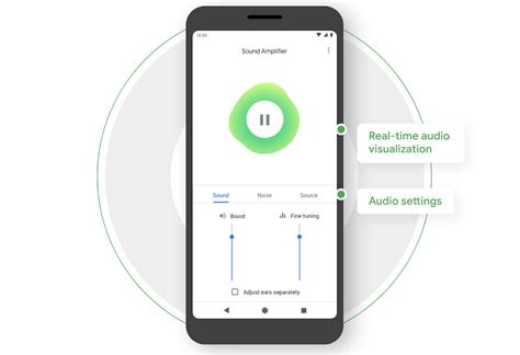 android sound amplifier version   starting  roll  today