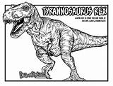 Tyrannosaurus Jurassic Paintingvalley Indominus sketch template