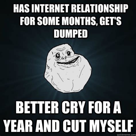 has internet relationship for some months get s dumped
