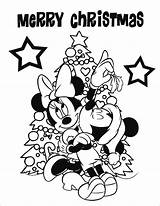 Disney Coloring Merry Christmas Pages Getdrawings sketch template