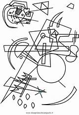 Kandinsky Disegni Wassily Colorare Quadri Bambini Famosi Misti Disegnidacoloraregratis Opere Picasso Peinture Kandisky Astratta Resultat Geometrica Scegli Condividi sketch template