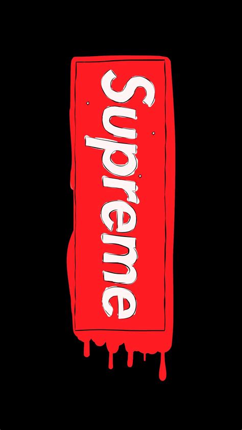 supreme red wallpapers top  supreme red backgrounds wallpaperaccess