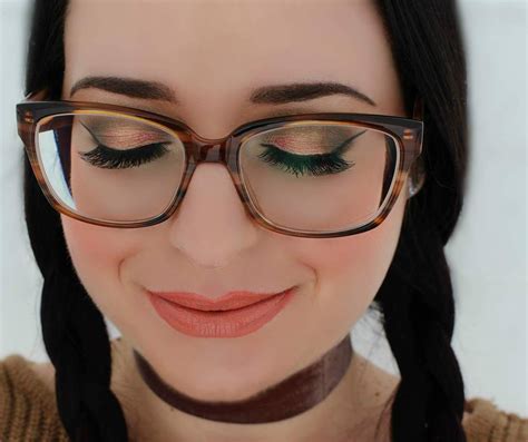 makeup with glasses tips and ideas ladylife