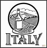 Italy Coloring Pages sketch template