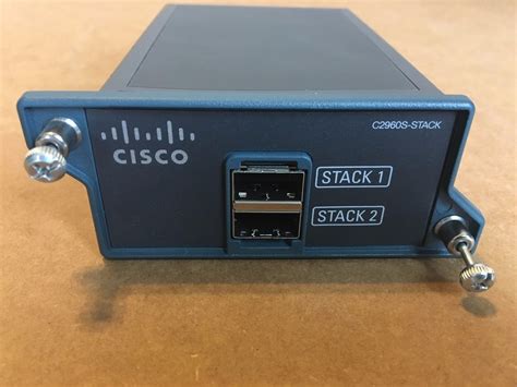 cisco cs stack  flexstack stack module  switch