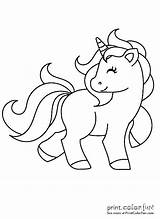 Coloring Pages Google Unicorn sketch template