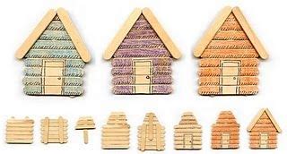 popsicle stick housesmy girls  love  popsicle stick houses popsicle stick art