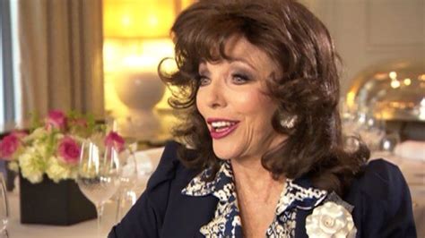 joan collins returns home for one woman show bbc news