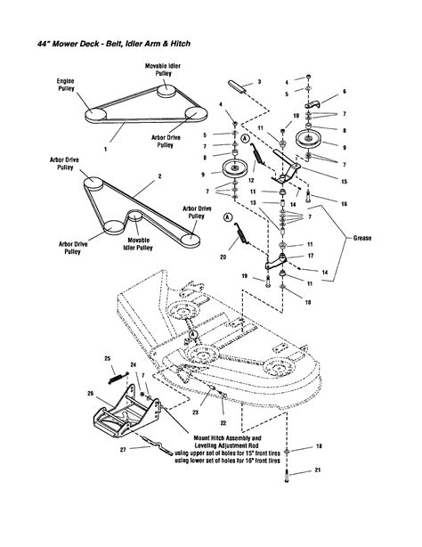 snapper riding mower belt replacement diagram motogurumag