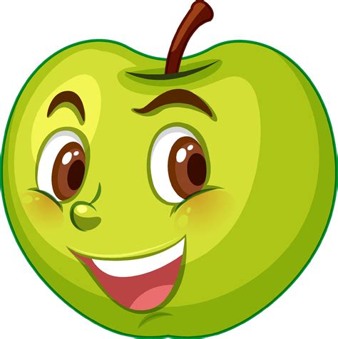 apple cartoon vector art icons  graphics