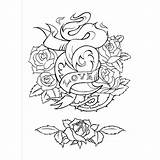 Coloring Pages Tattoo Getdrawings sketch template