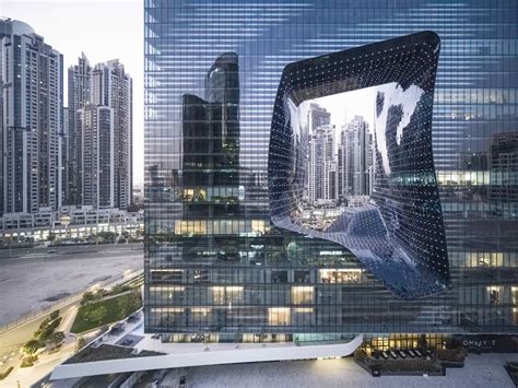 hotel  designed  zaha hadid opens  opus building  dubai