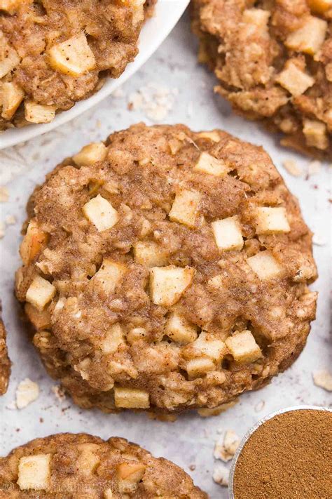 healthy apple pie oatmeal breakfast cookies amys healthy baking