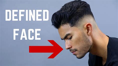 men haircuts to define jawline wavy haircut