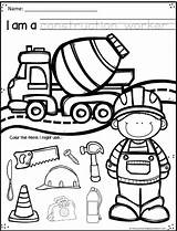 Construction Preschool Worksheets Community Printable Worker Helpers Worksheet Helper Theme Activities Choose Board Activity sketch template