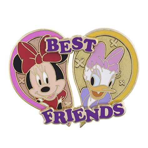 Disney Best Friends Pin Minnie Mouse And Daisy Duck
