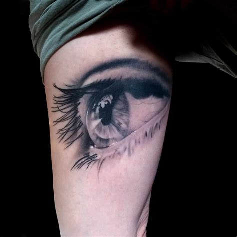 black grey realisticrealism tattoo slave   needle