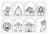 Christmas Kidspot Tag Tags Coloring Gift Printable Pages Print Australia Au sketch template
