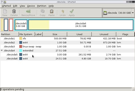 partition convert boot filesystem  xfs  ext unix linux stack exchange