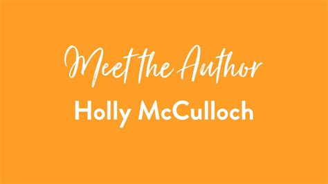 Meet The Author Holly Mcculloch Author Of Just Friends 🌼 Holly