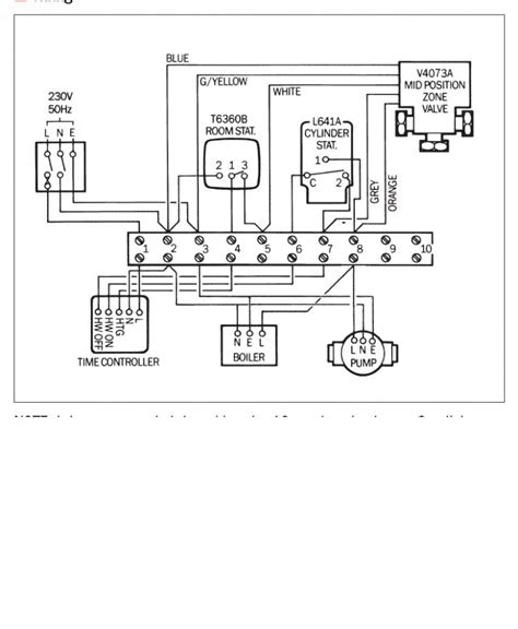 central heating wiring diagram diynot forums