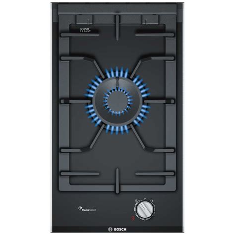 bosch praad serie  domino wok gas  glass flameselect hob stainless steel appliance city