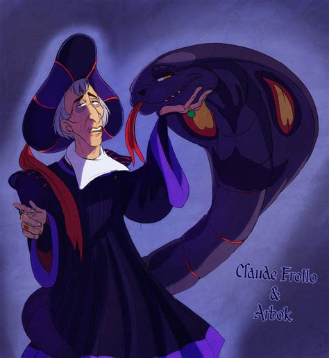 Claude Frollo And His Arbok Who Matches His Clothz By