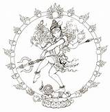 Shiva Coloring India Pages Coloriage Nataraja Drawing Therapy Life Inde Sine Deviantart Google Getdrawings Hindu Goddess Stress Anti Adulte Colouring sketch template