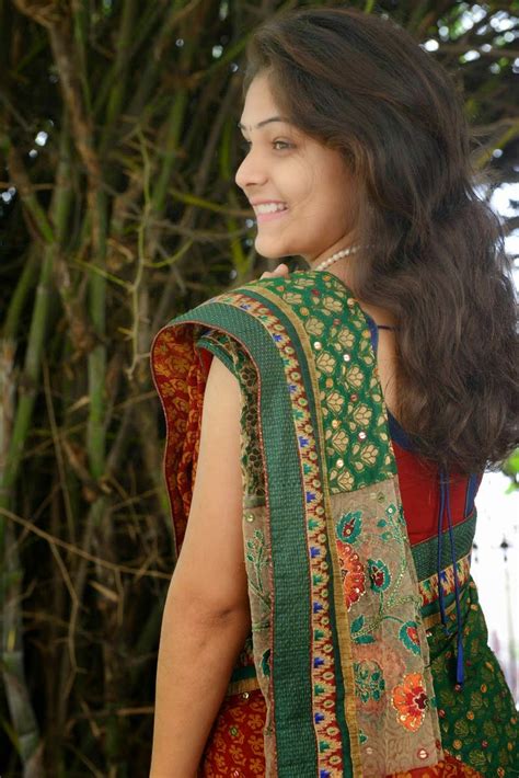 Upcoming Telugu Actress Haritha Hot Stills Cap